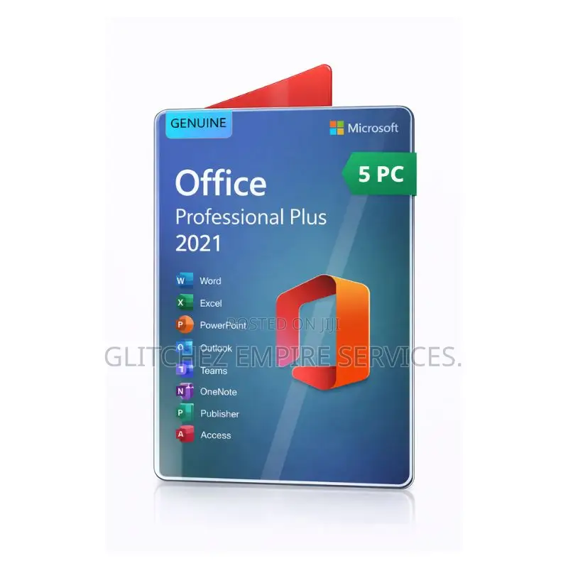 Microsoft Office 2021 Pro Plus Genuine Key (5 Pcs)