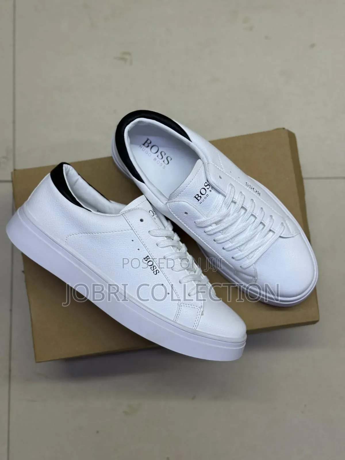 High Quality Boss Semi Casual Leather Sneakers