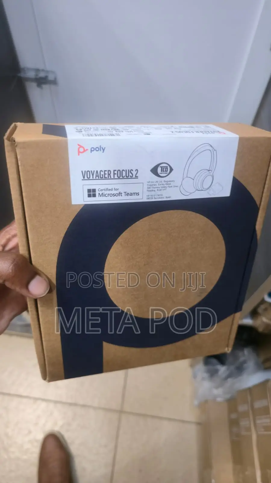 Poly Voyager Focus 2 Wired/ Wireless Bluetooth Stereo Headset