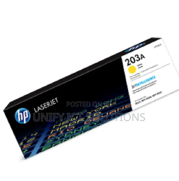 Hp 203a Yellow Original Laserjet Toner Cartridge - Cf542a