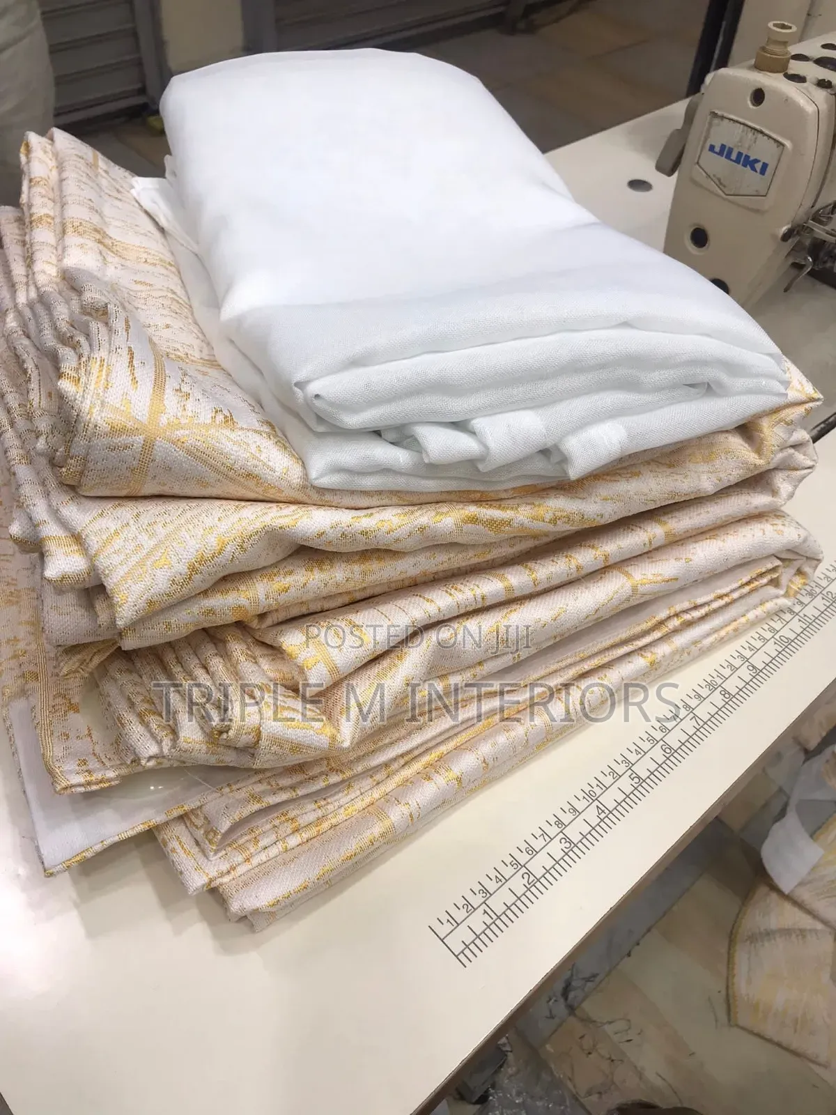 Deluxe Gold-Touch Drapes for Home Elegance