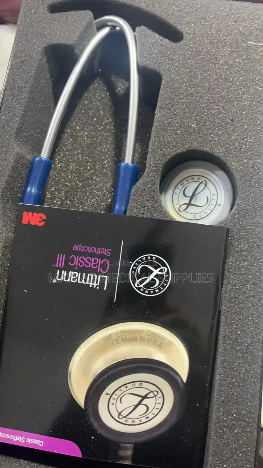Original 3M Littmann Classic III Stethoscope |Professional Stethoscope