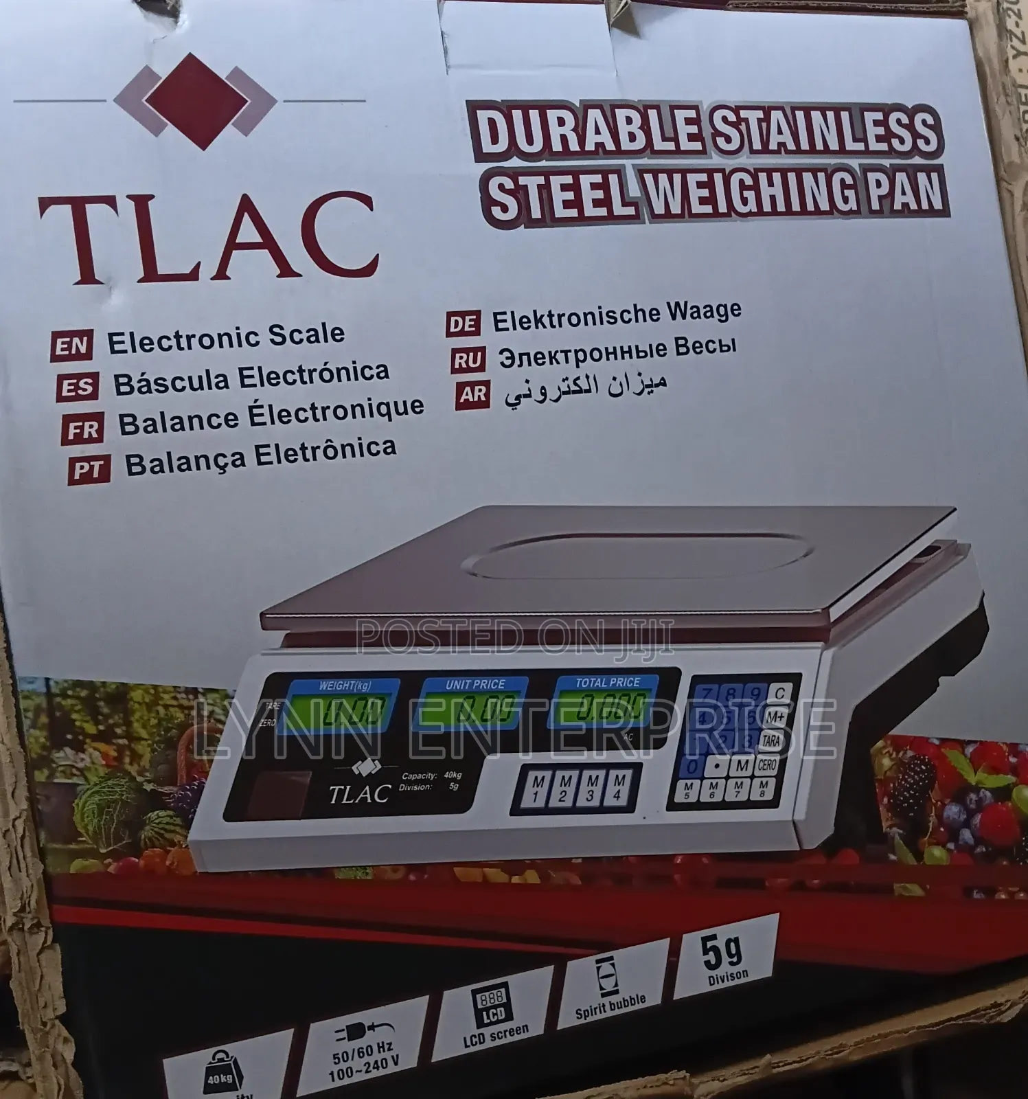 Tlac 40 KGS Acs-40 Digital Computing Weighing Scale