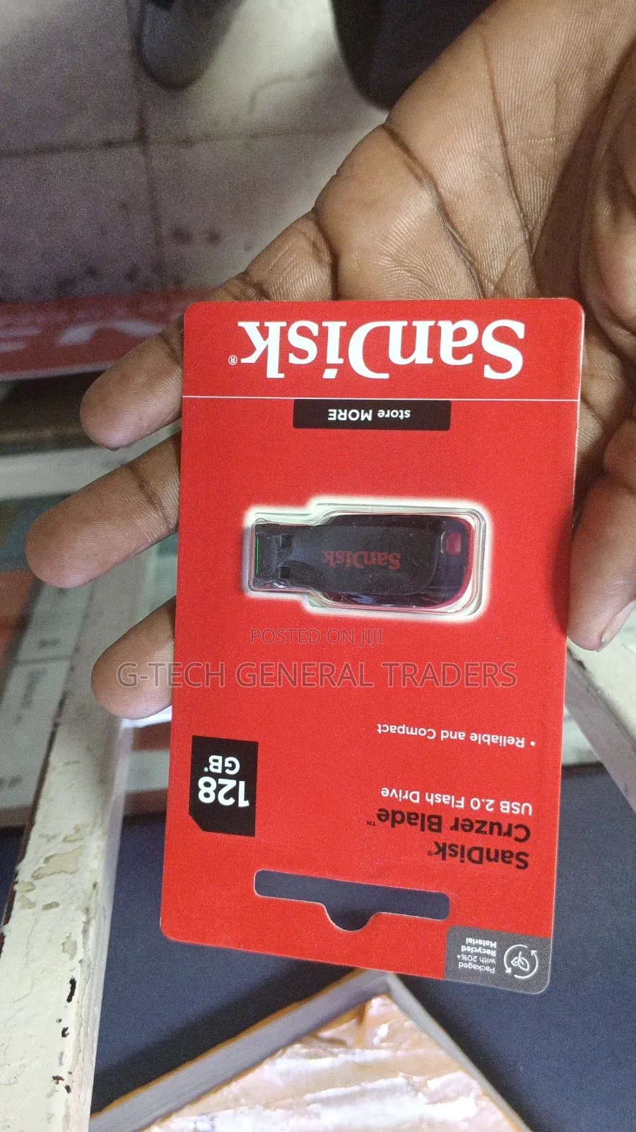 Sandisk Cruizer Blade 128gb Flash Disk
