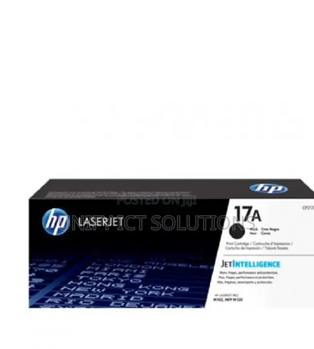 Hp 17a Black Original Laserjet Toner Cartridge - Cf217a