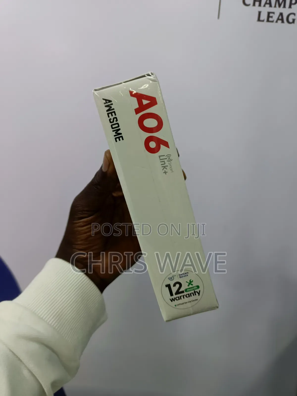 New Itel A06 64 GB Black