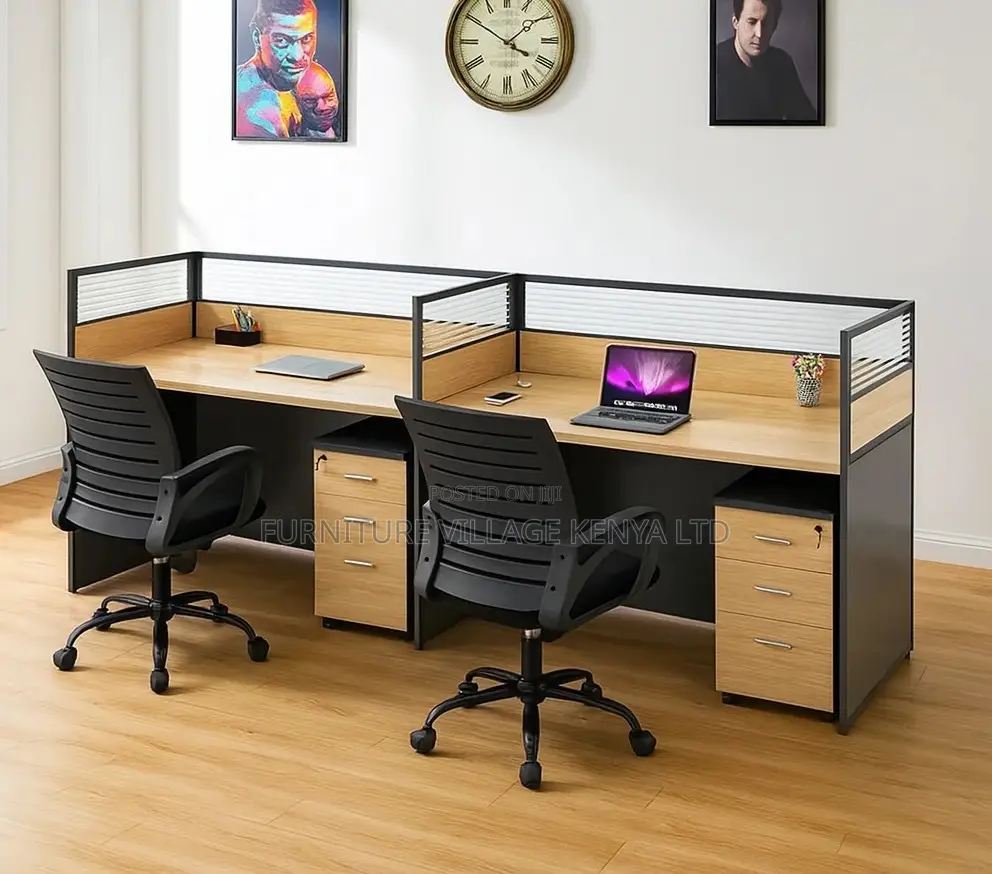 Office Workstation; 2-Way Workstation 2.4m X 0.6m