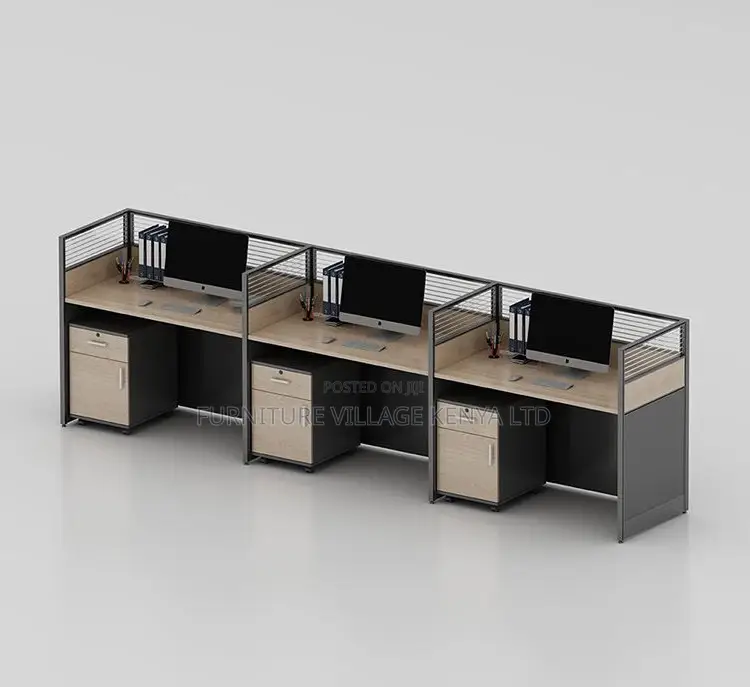 Office Workstation; 2-Way Workstation 2.4m X 0.6m