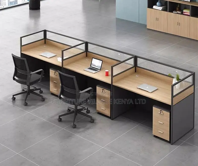 Office Workstation; 2-Way Workstation 2.4m X 0.6m