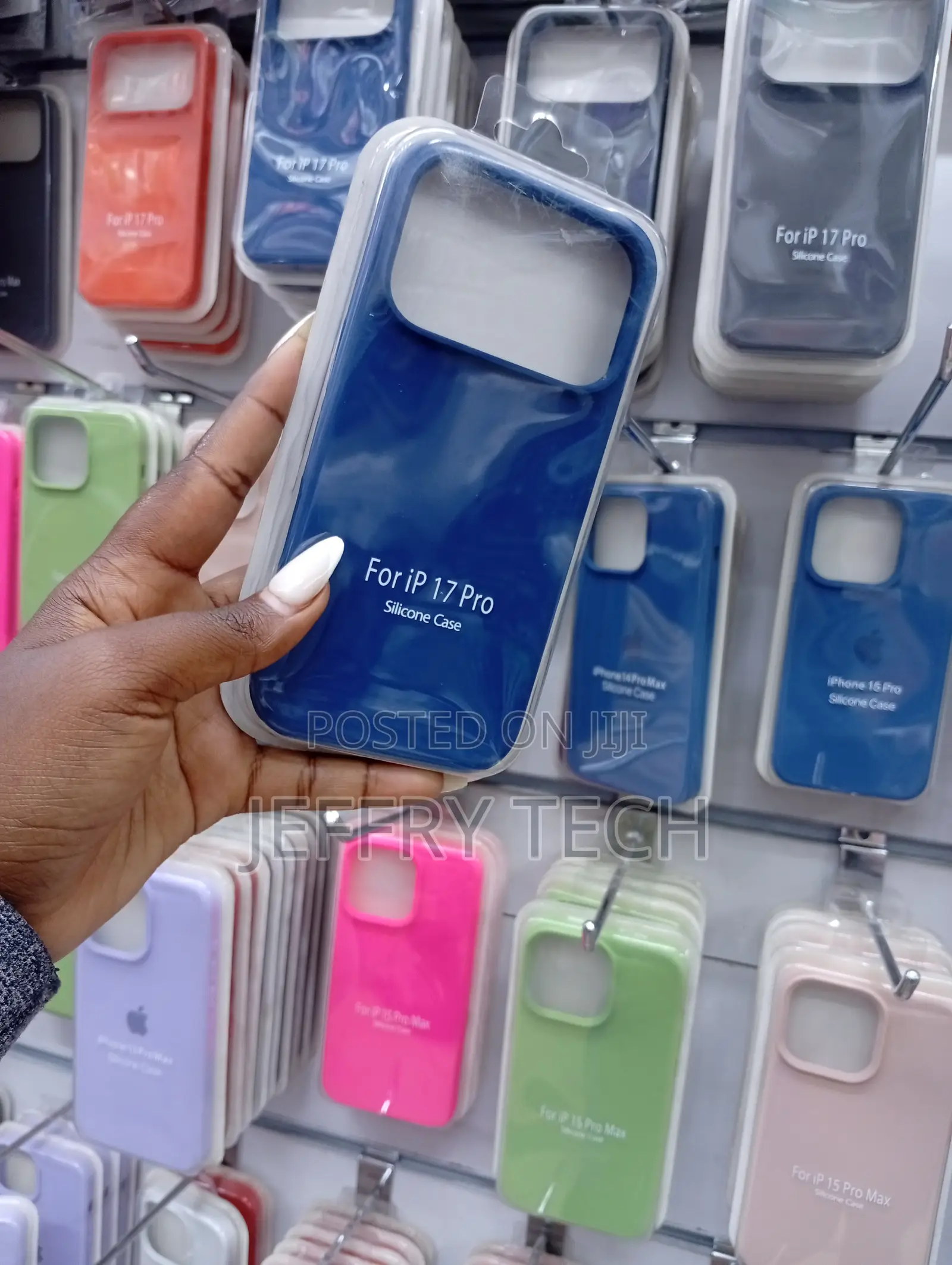 Generic Silicone Case Designed for the iPhone 17 Pro.