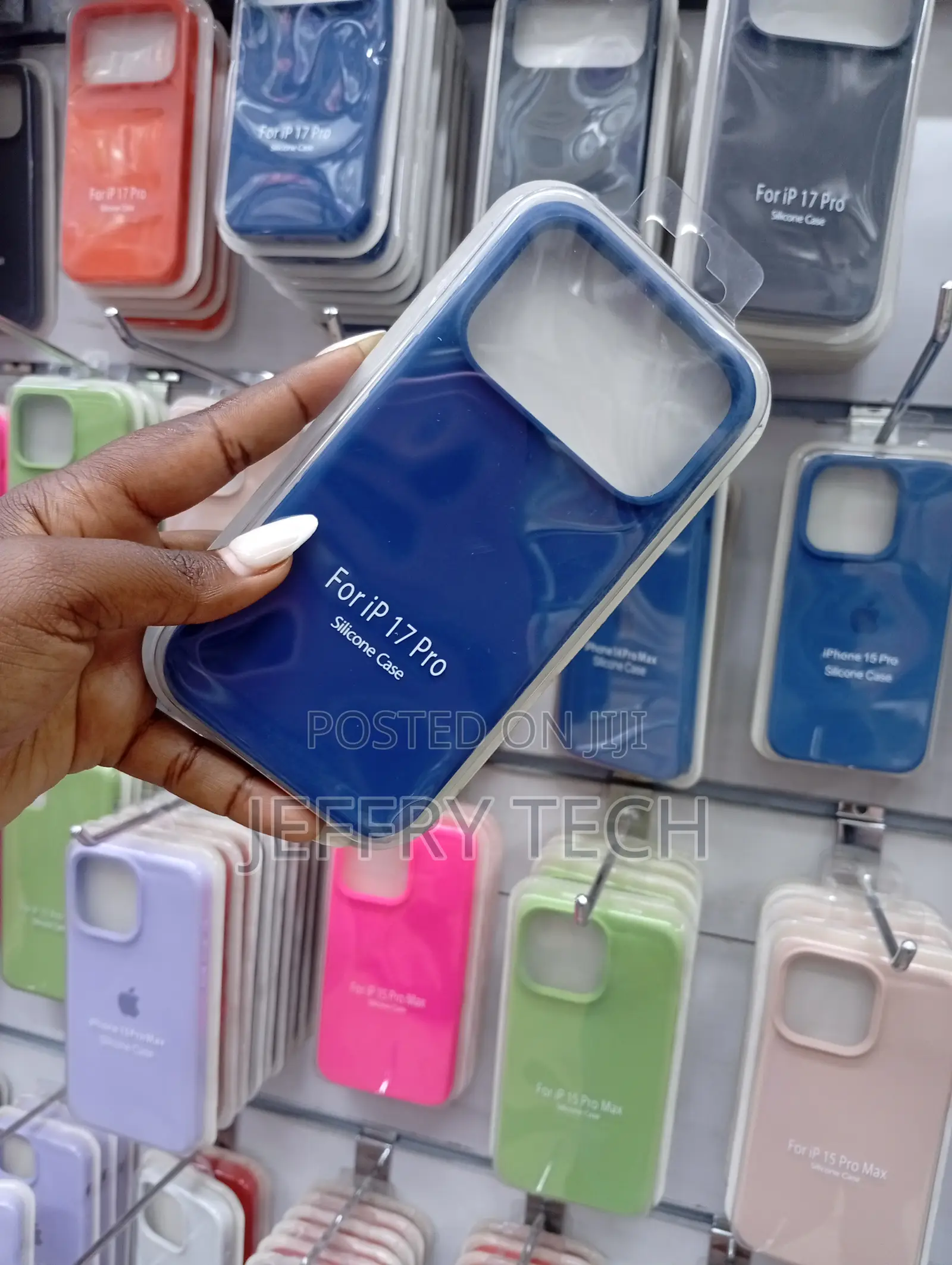 Generic Silicone Case Designed for the iPhone 17 Pro.