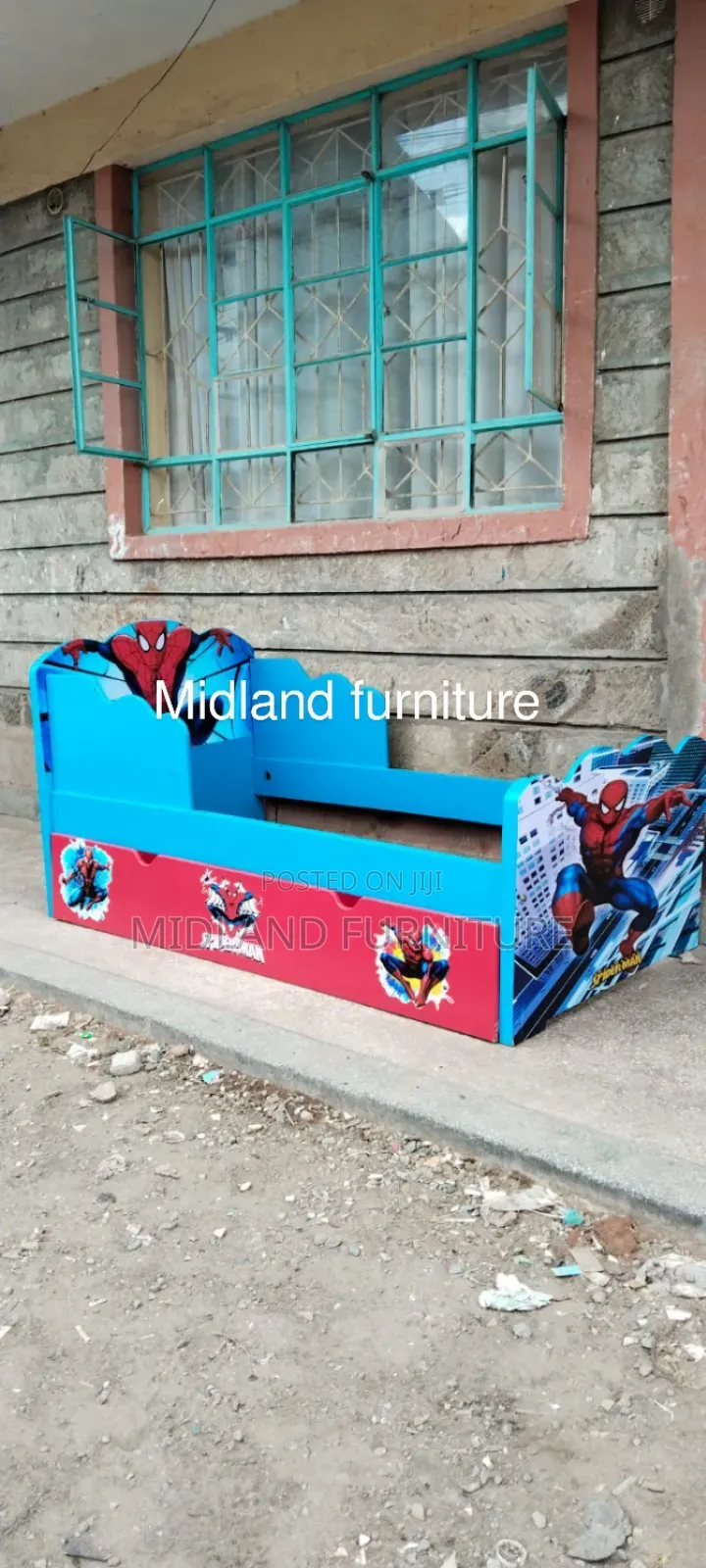 Spiderman Themed Bed for Boys