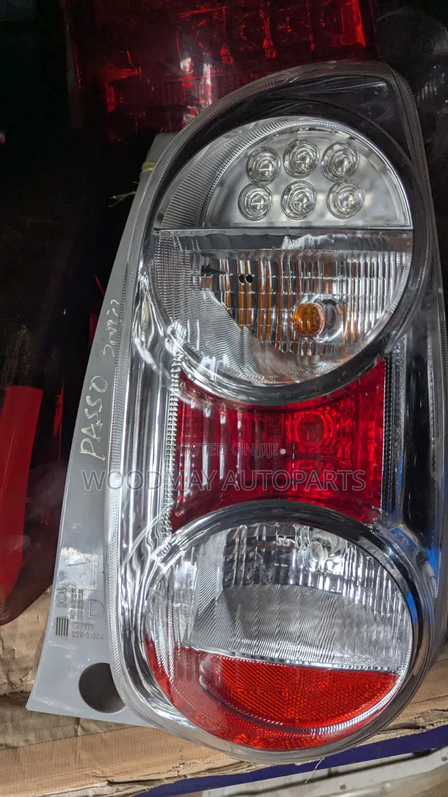 Toyota Passo Backlight
