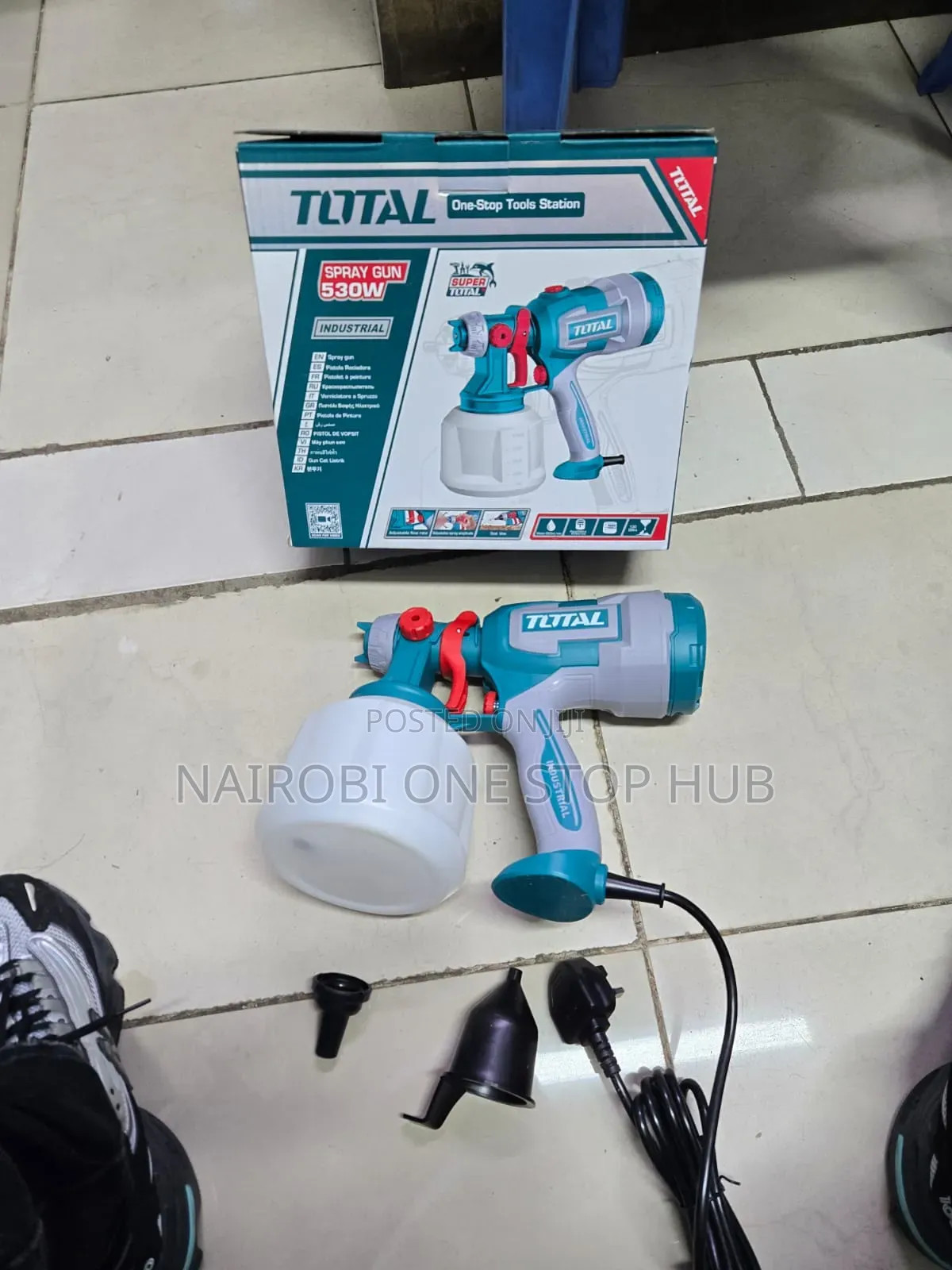 Total 550w Spray Gun