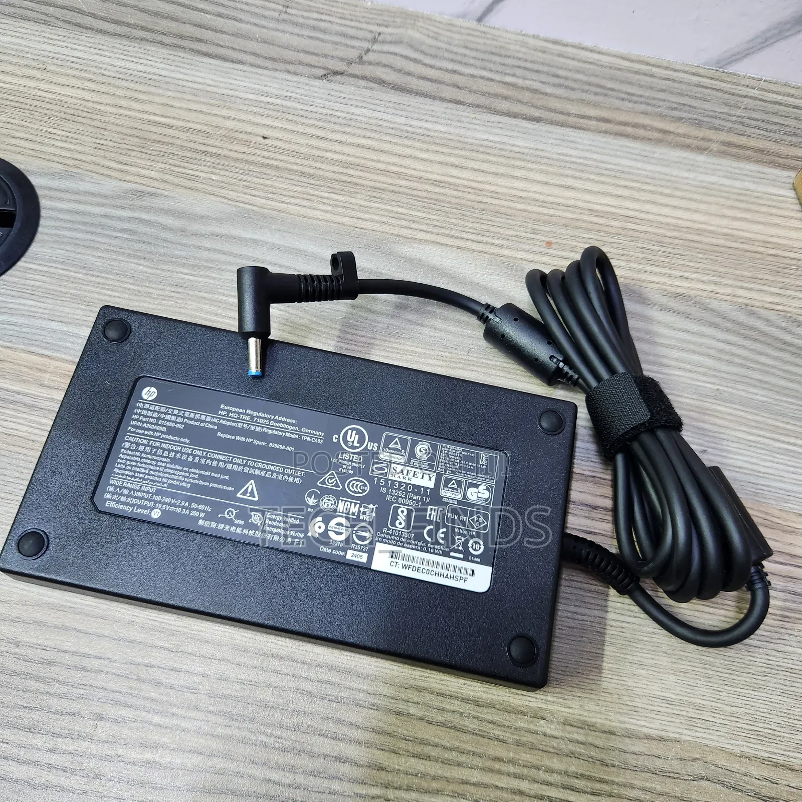 Original Hp Blue Pin 200w 19.5v 10.3a Adapter Ultra Thin