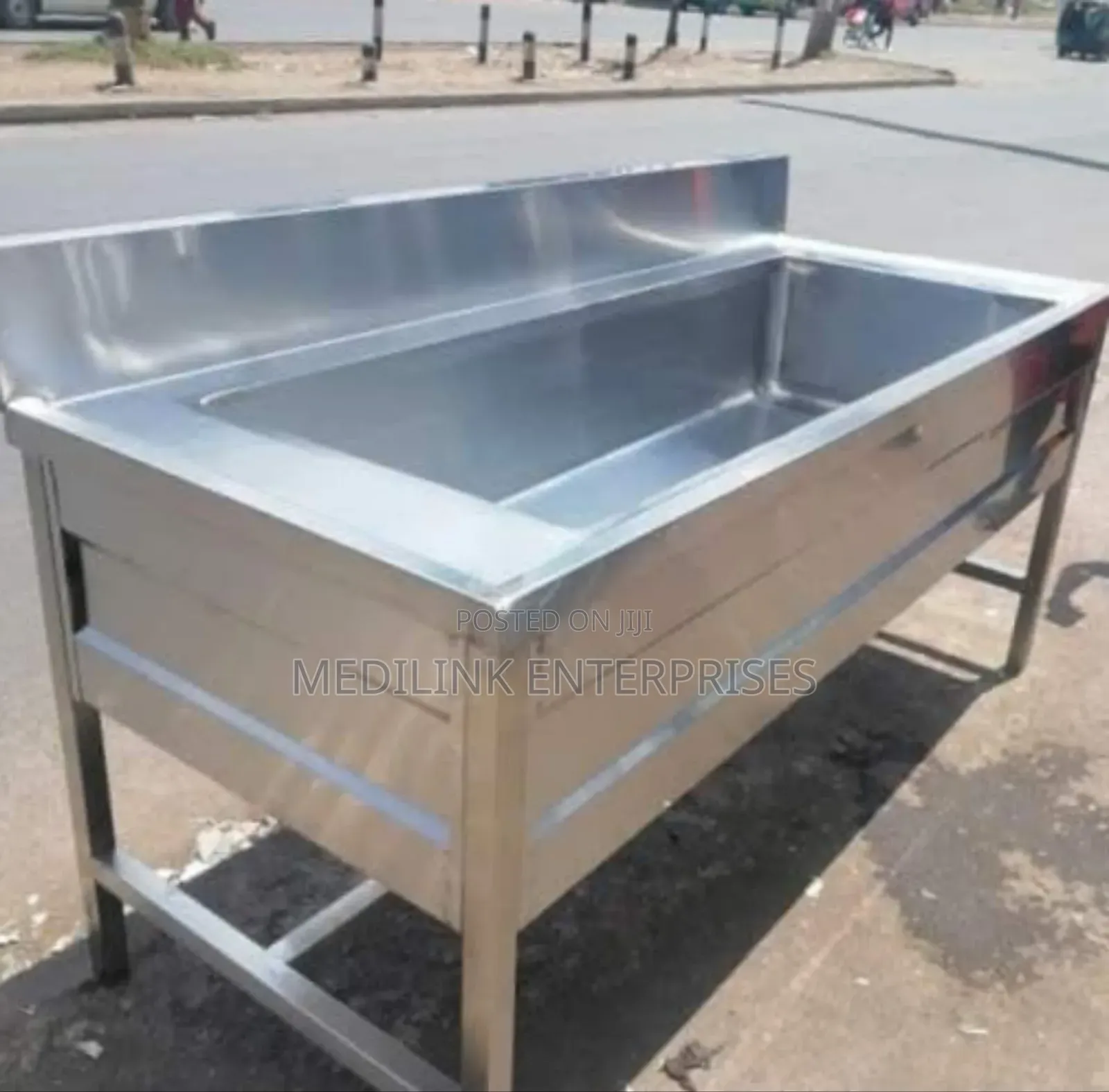 Ss304 Stainless Commercial Laundry Sink