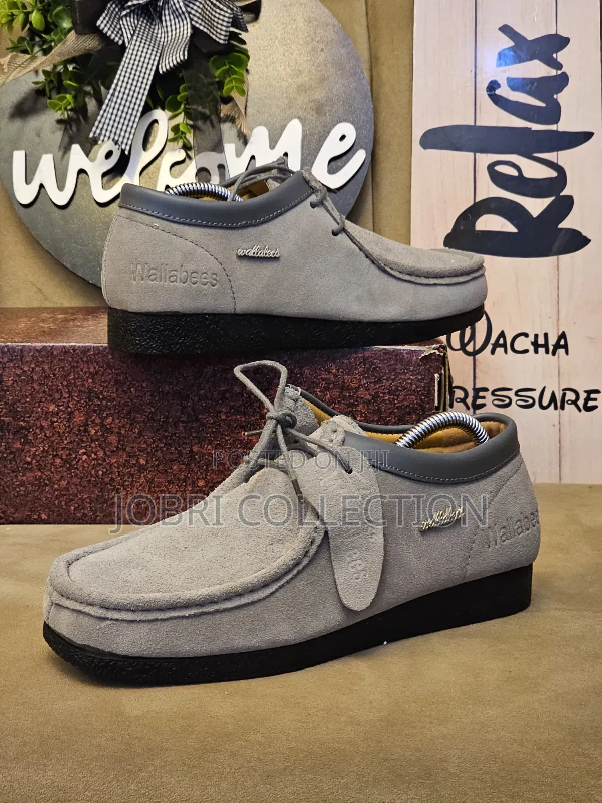 High Quality Rubber Sole Wallabees