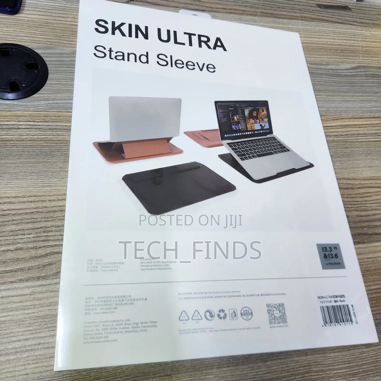 Wiwu Skin Ultra Stand Sleeve 13inch