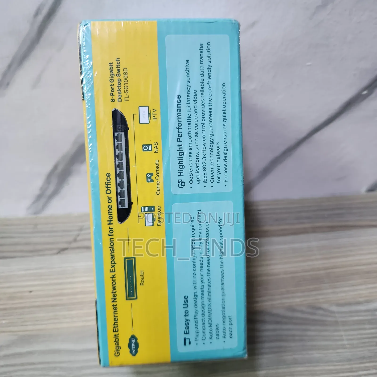 Tp-Link Tl-Sg1008d 8-Port Gigabit Desktop Switch