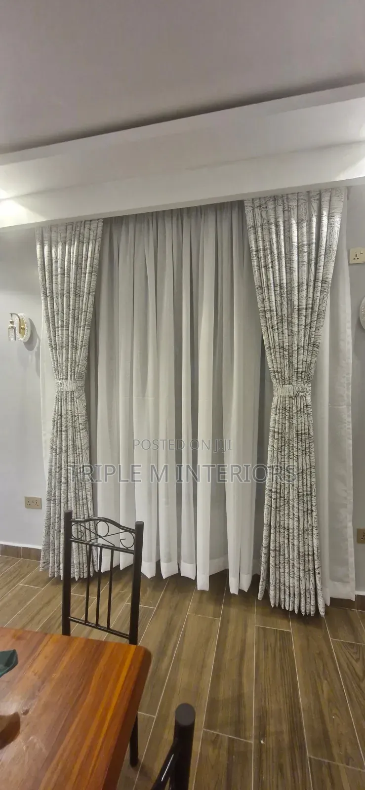 Classy Window Drapes | Neat Finish