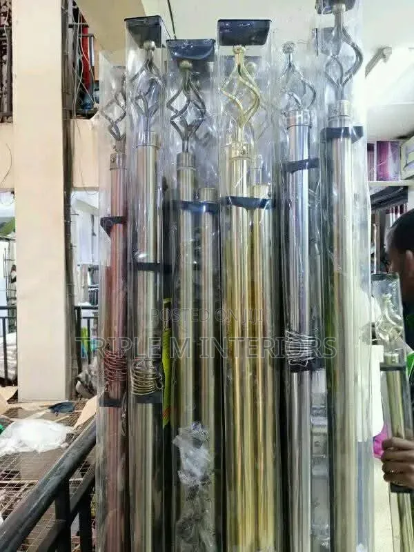 Curtain Rods | Flexible Length, Perfect Finish 2m Single