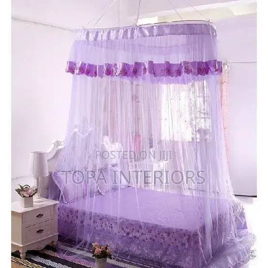 6x6 Large Round Mosquito Nets for King Size Beds