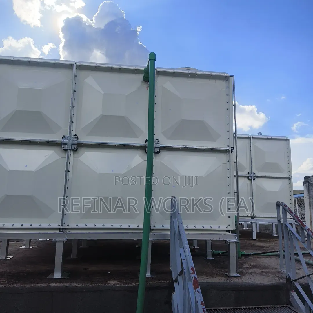 GRP Water Tanks 10,000l–200,000l | Durable Sectional Storage Tanks