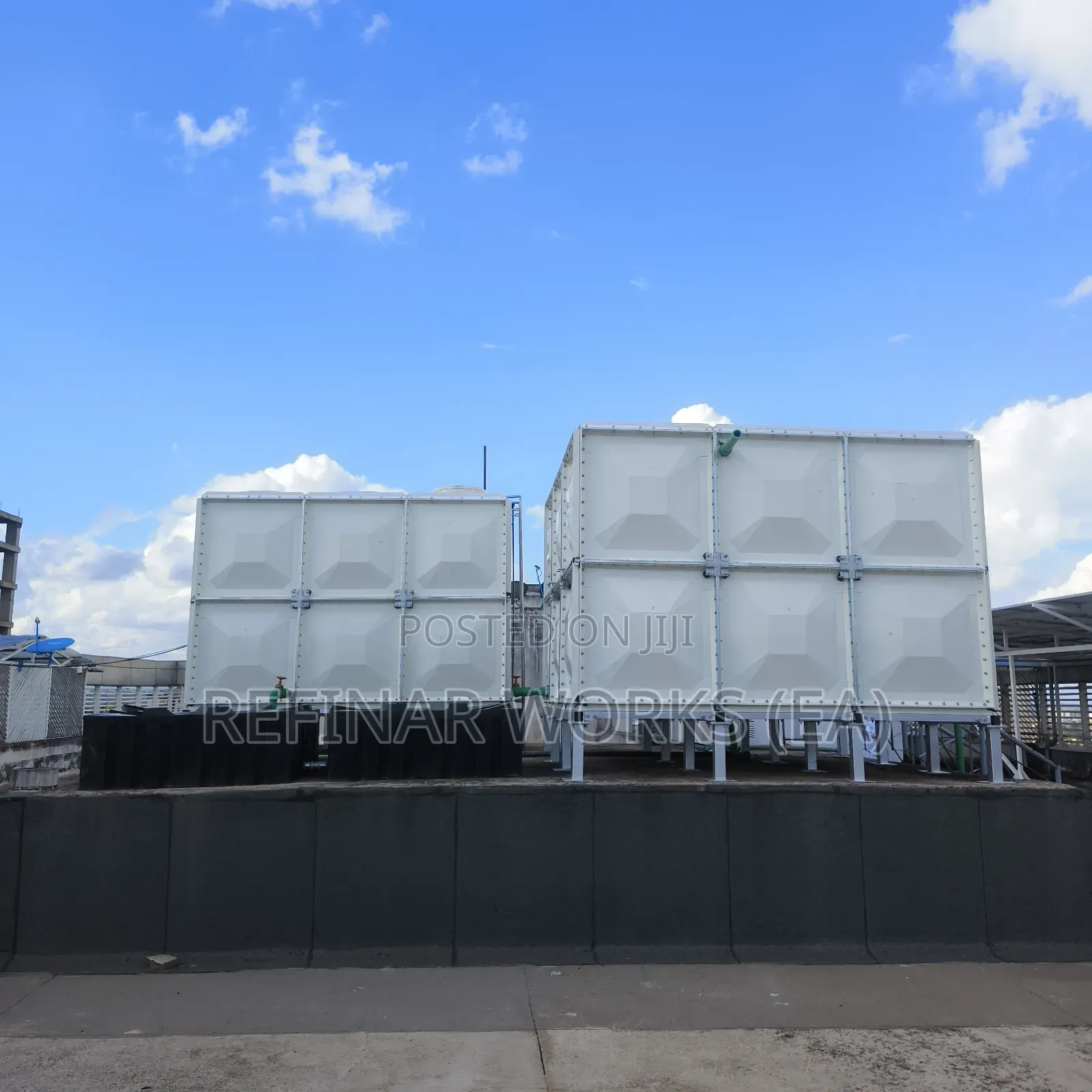 5,000l – 100,000l GRP Panel Water Tanks | Strong Hygienic