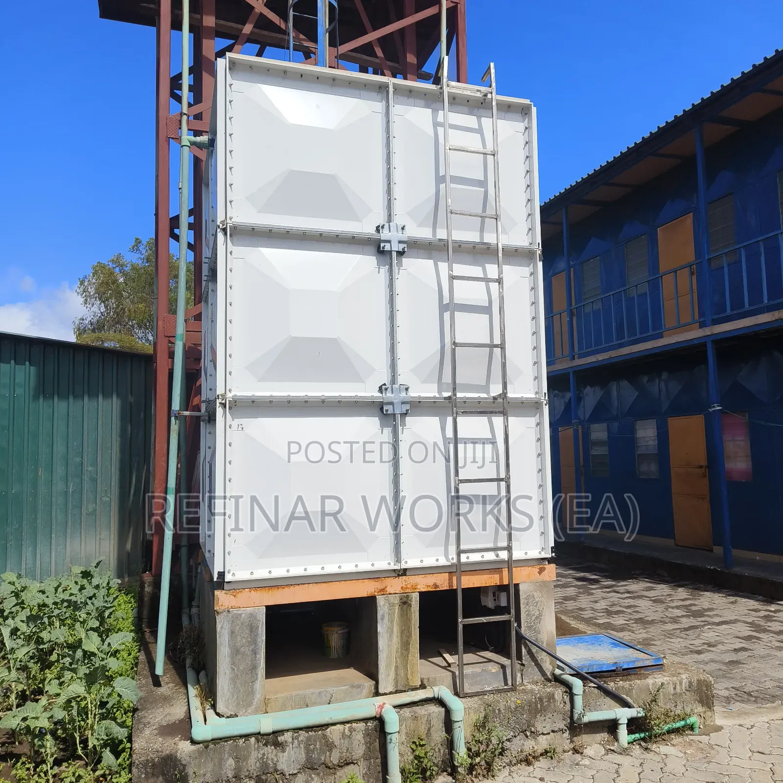 Industrial GRP Water Tanks | Custom Sizes Up to 5,000,000 Litres