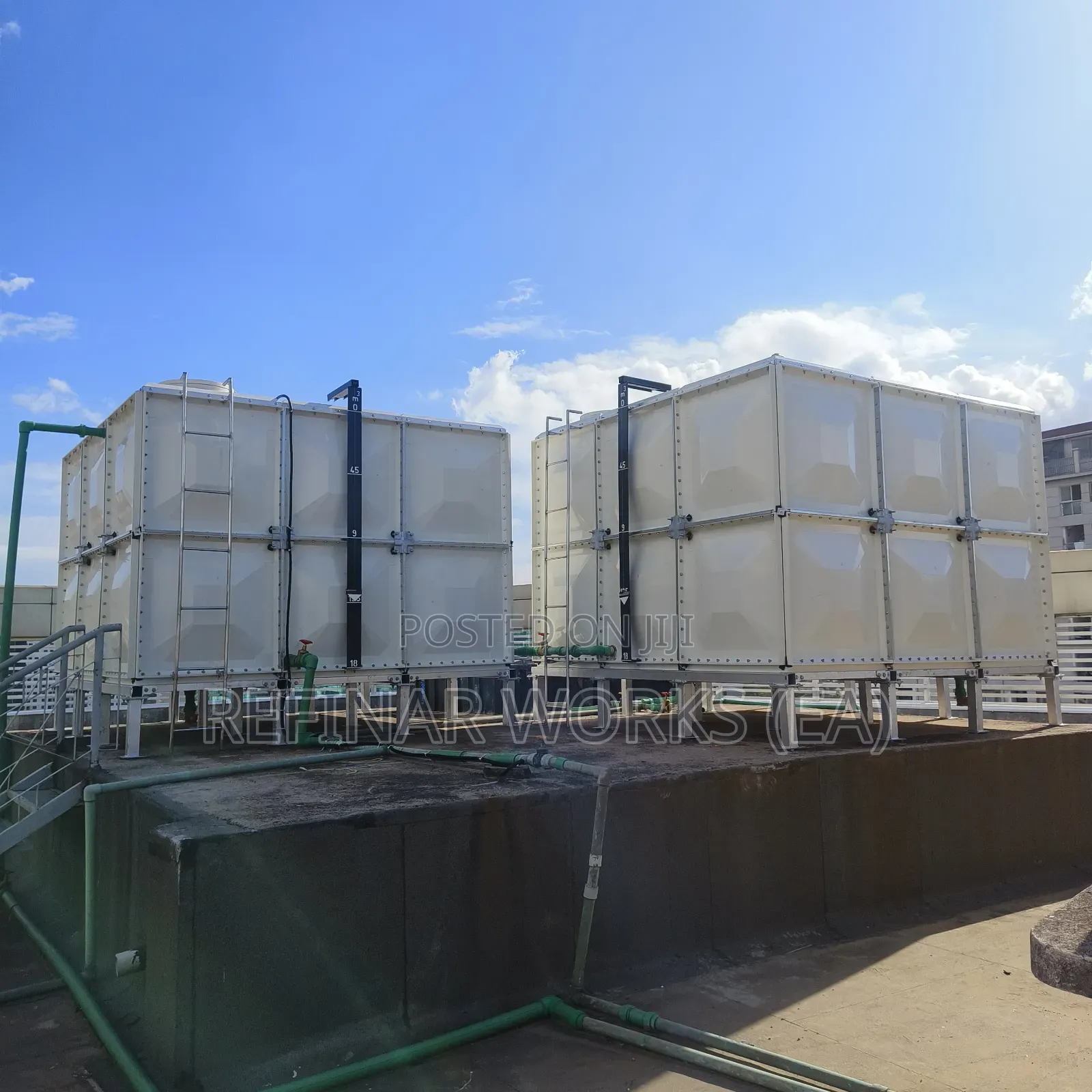 5, 10, 8, 15 20m3 – 150m3 GRP Tanks | Clean, Leak-Proof Water Storage