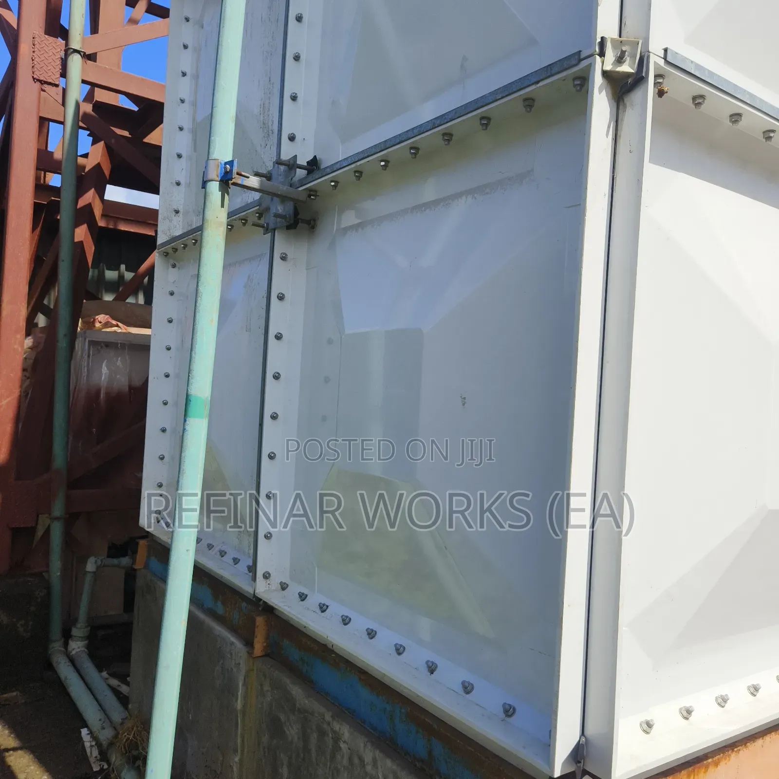 Elevated GRP Water Tank Solutions | Tanks + Steel Tower Systems