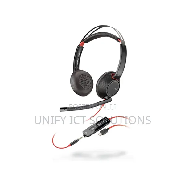 /Plantronics Blackwire Bw 5220 Wired Dual-Ear