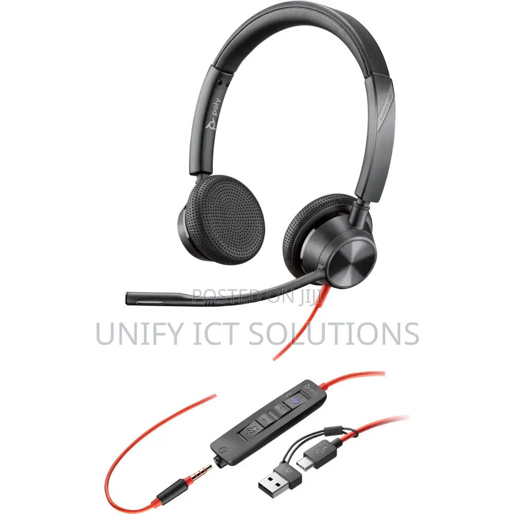 Hp Poly/Plantronics Blackwire 3325 Stereo Microsoft Teams