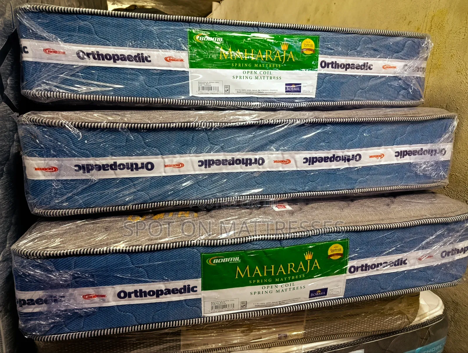 Enjoy Free Delivery! 4x6x10 Bobmil Orthopedic Spring Mattresses.