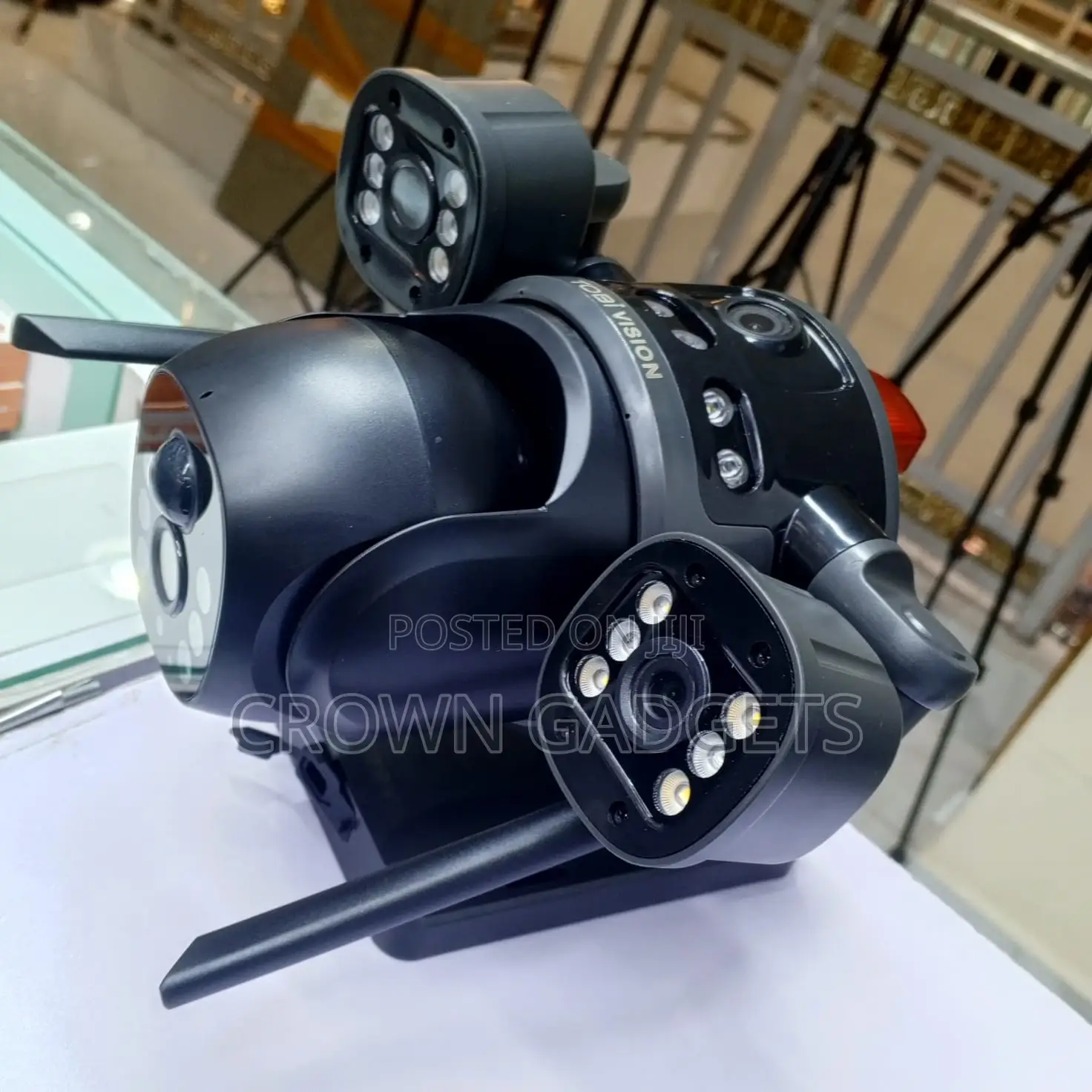 Wireless Solar PTZ Camera Outdoor 360 Surveillance Wifi