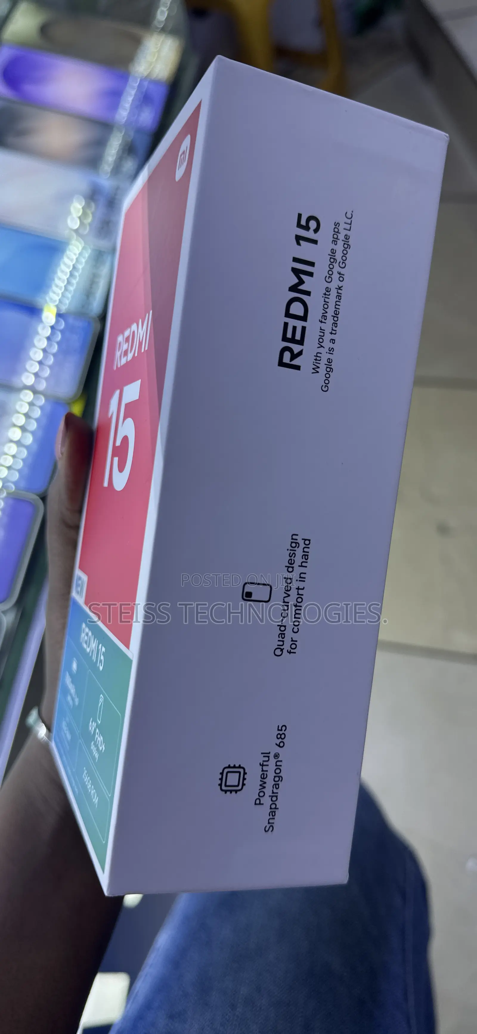 New Xiaomi Redmi 15 128 GB Red