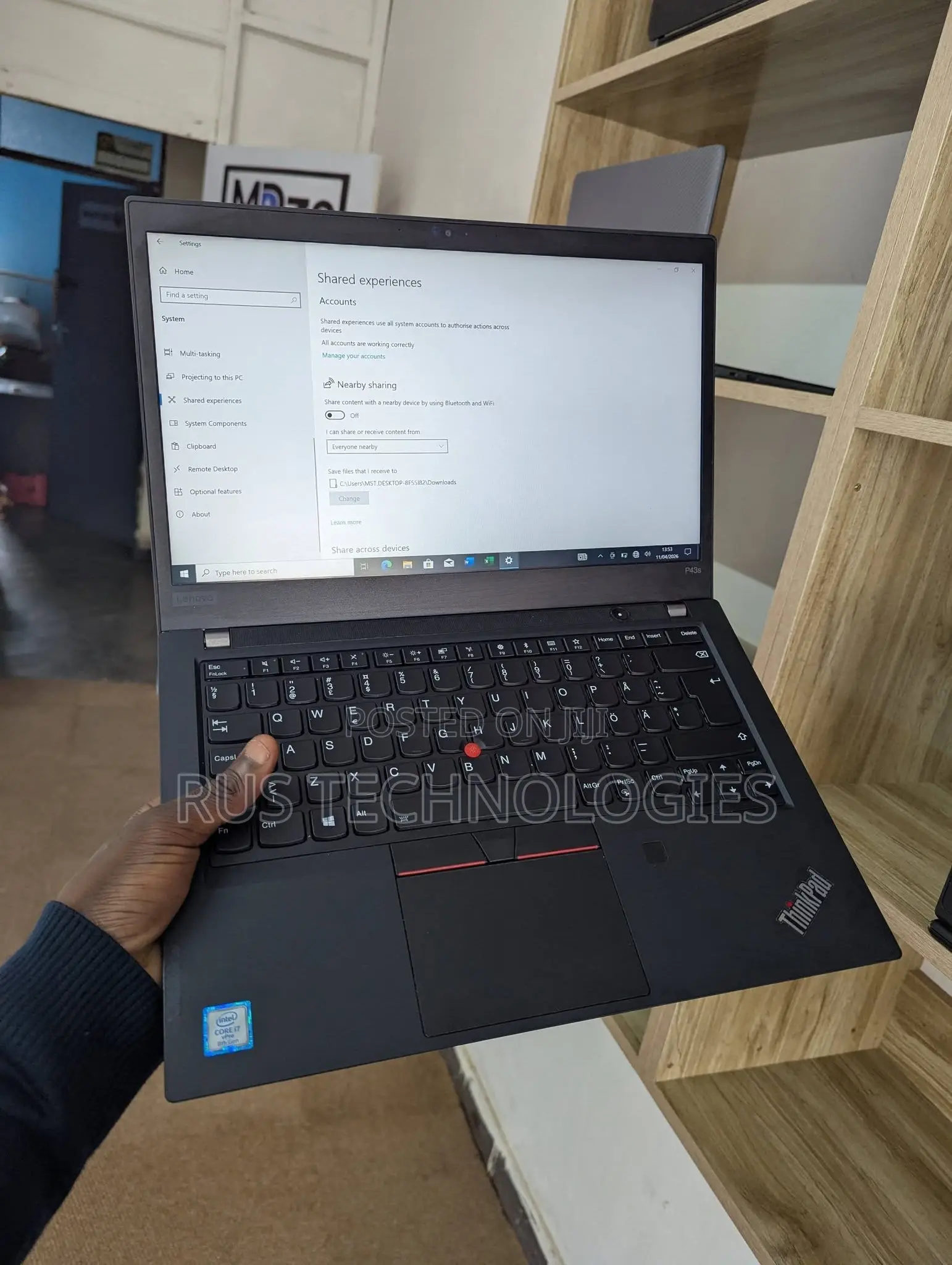 Laptop Lenovo ThinkPad X390 16GB Intel Core i5 SSD 256GB