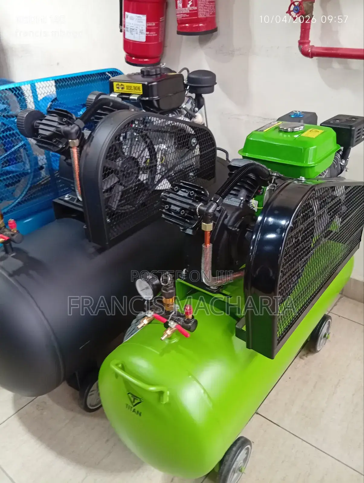 Industrial Compressor Machine