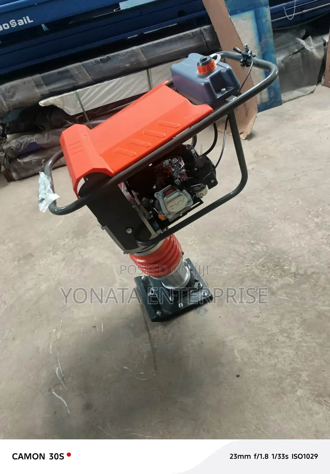 Tamping Rammer Compactor (6.5hp 196cc)