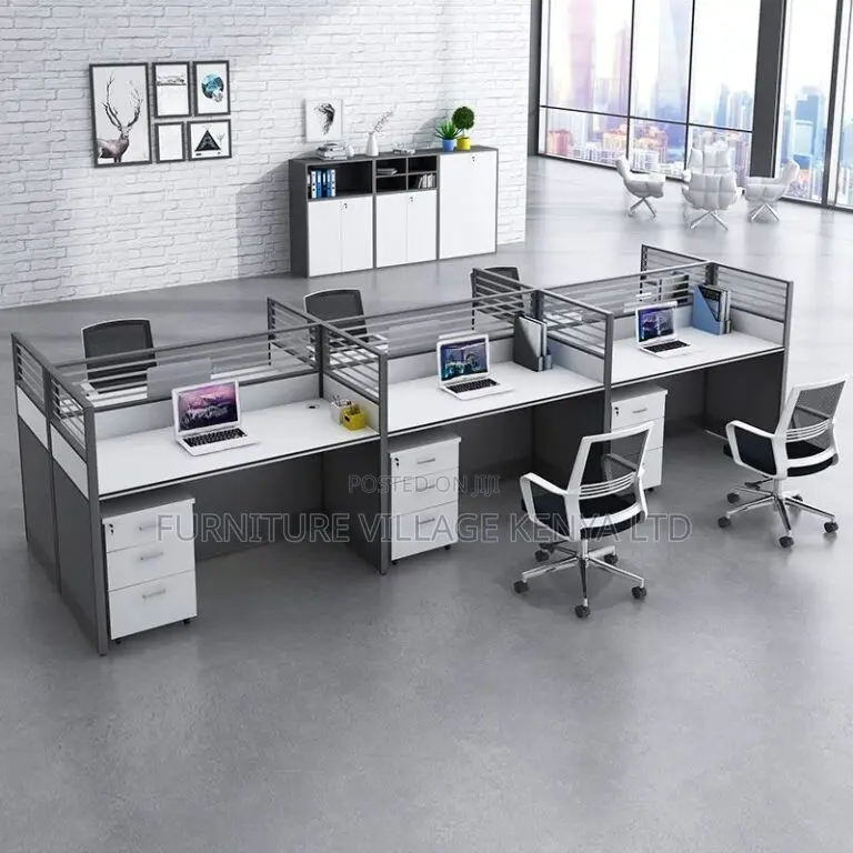 6-Seater Imported Office Modular Workstation