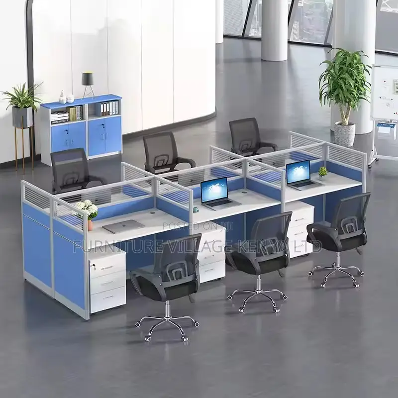 6-Seater Imported Office Modular Workstation