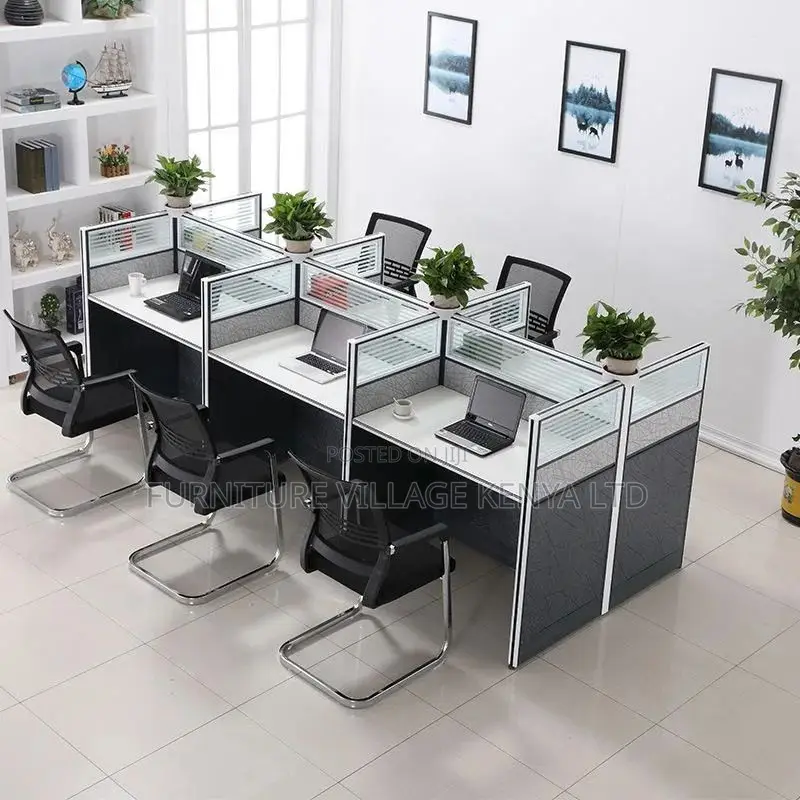 6-Seater Imported Office Modular Workstation