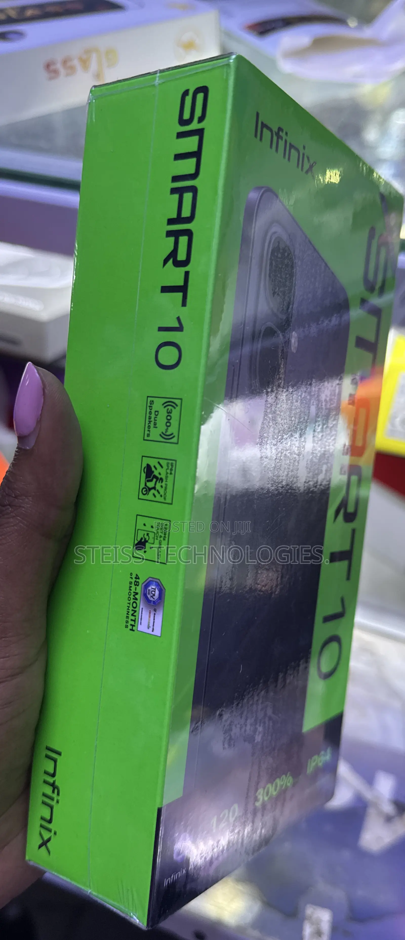New Infinix Smart 10 64 GB Black