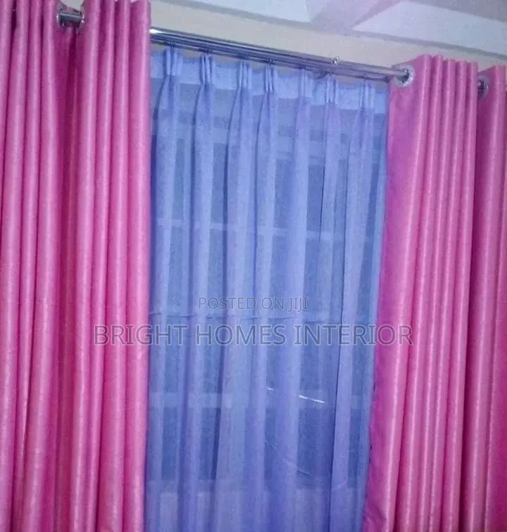 Plain Pink Curtain Available Pink Curtain