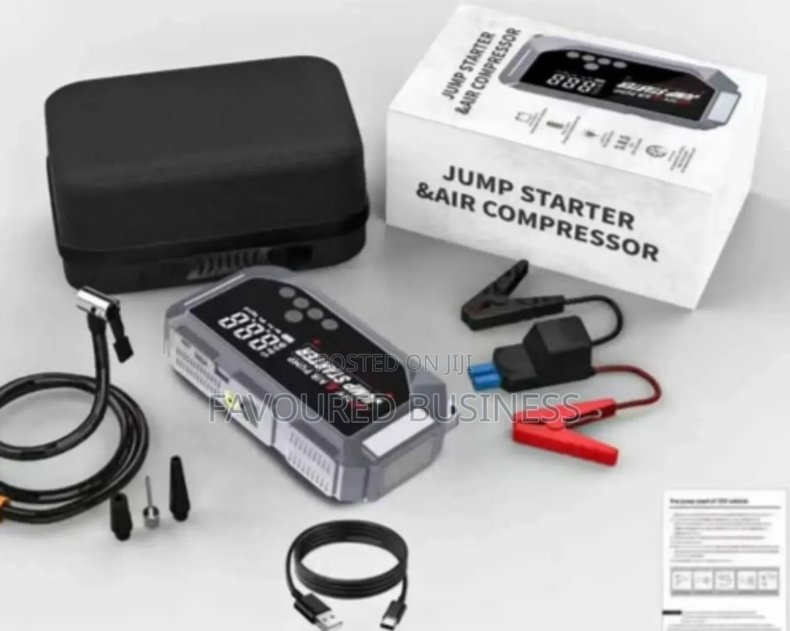 Best Choice High Powerful Digital Jump Starter /New Digital Compressor