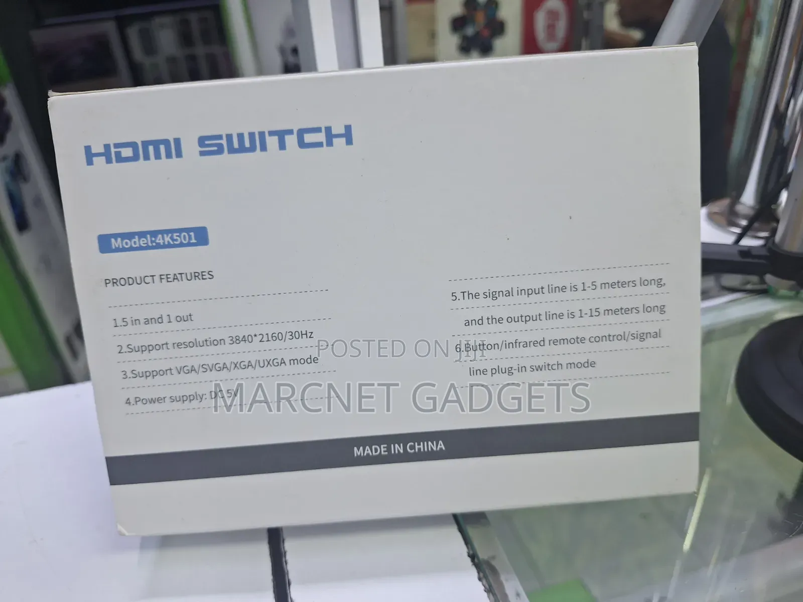 Hdmi Switch 5 Port Hdmi 3d Switch 5 Input 1 Output