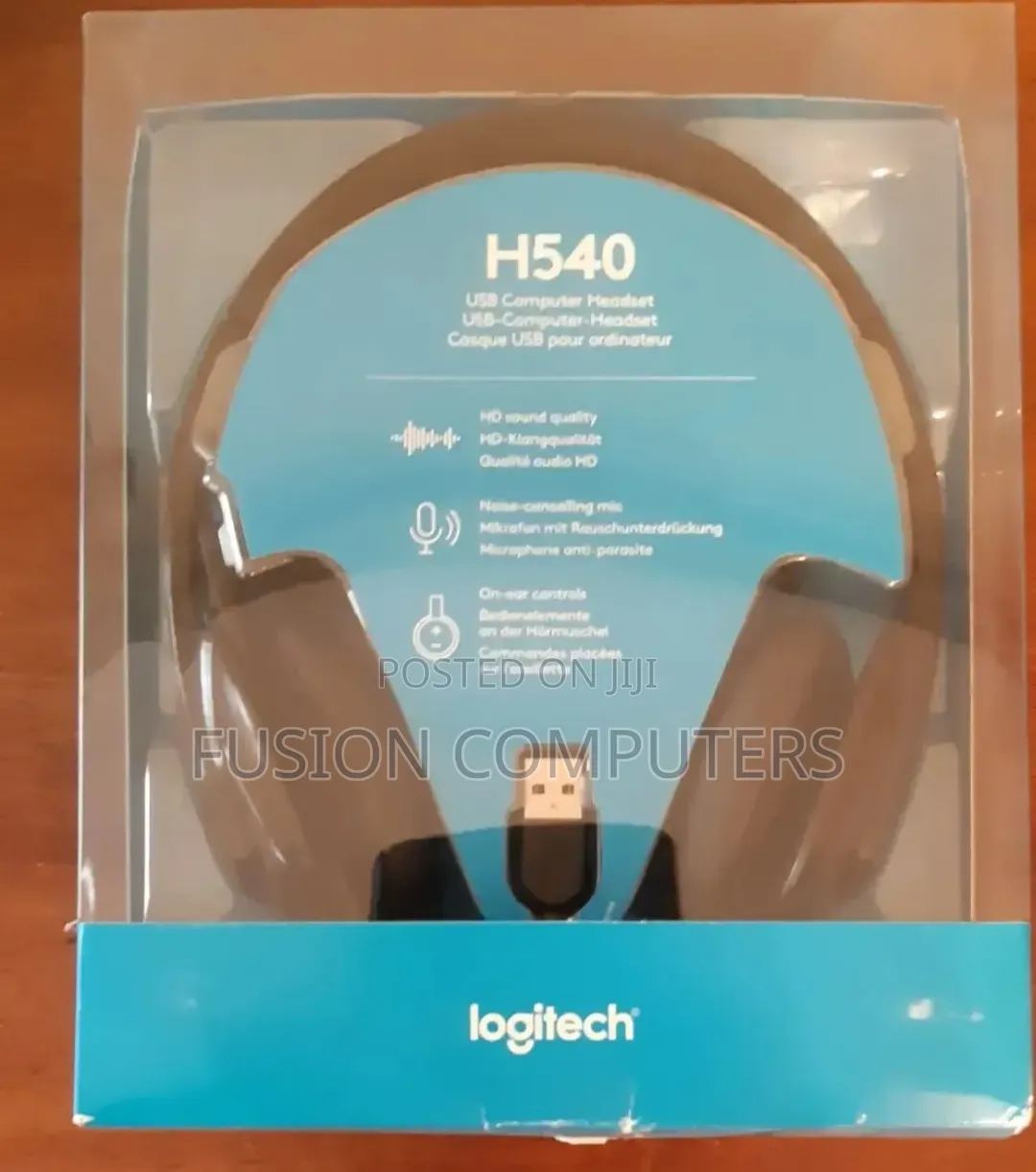 Logitech Headset H540 - Usb - Black