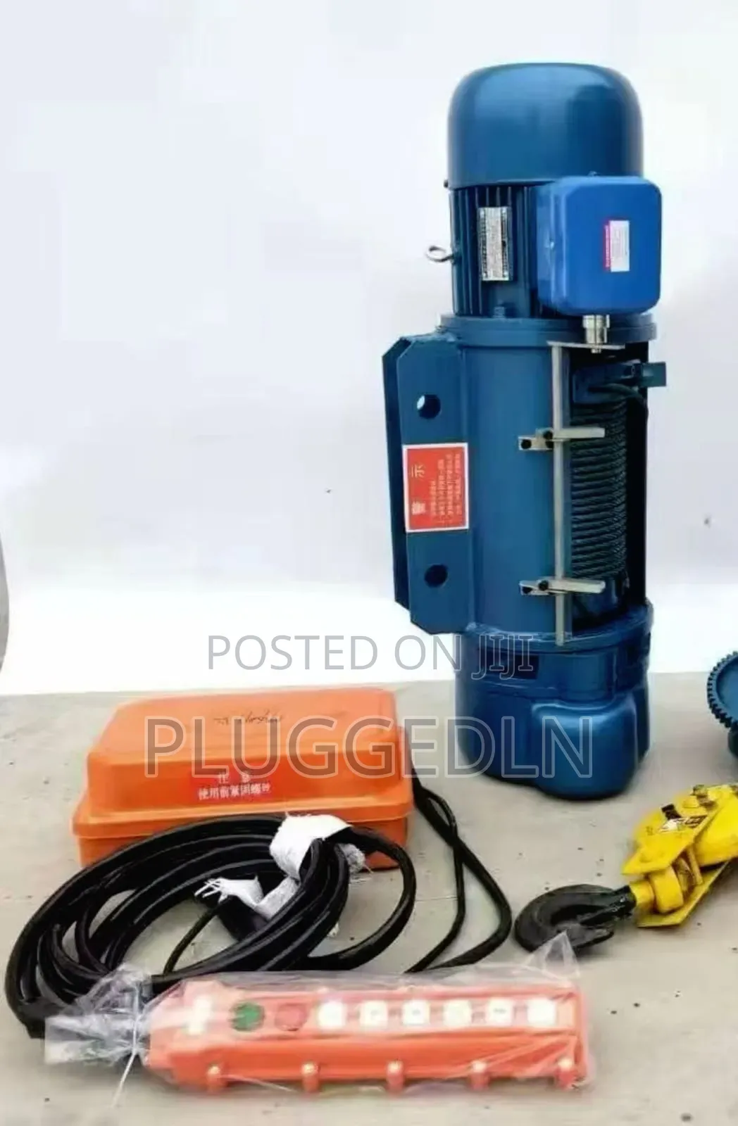 Premier Cd1 1.5 Ton Wire Rope Electric Hoist.