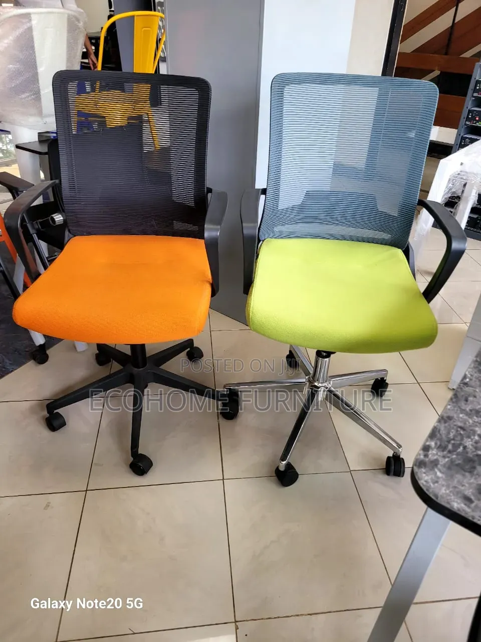 Caption High Back Mesh Chair