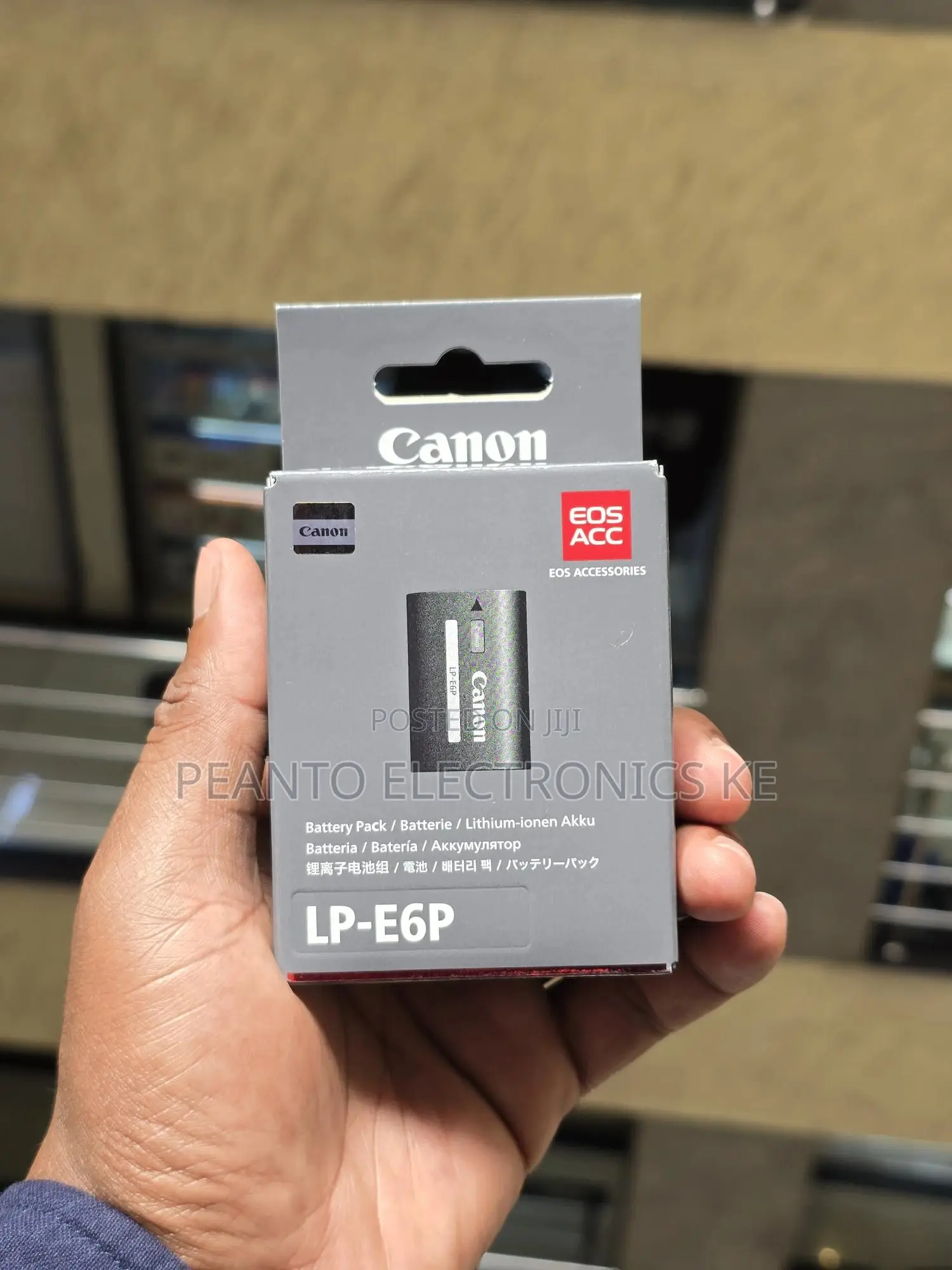 Canon Lp-E6p Lithium-Ion Battery Original